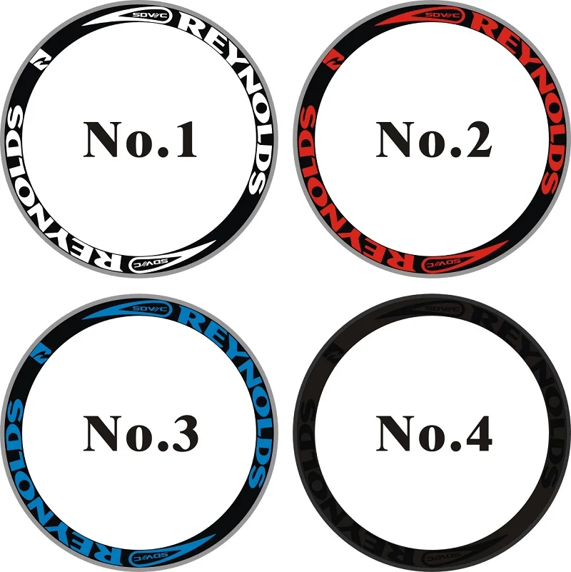 8 штук 2 колеса/комплект 700c колеса обода наклейки Велосипедный спорт велосипед