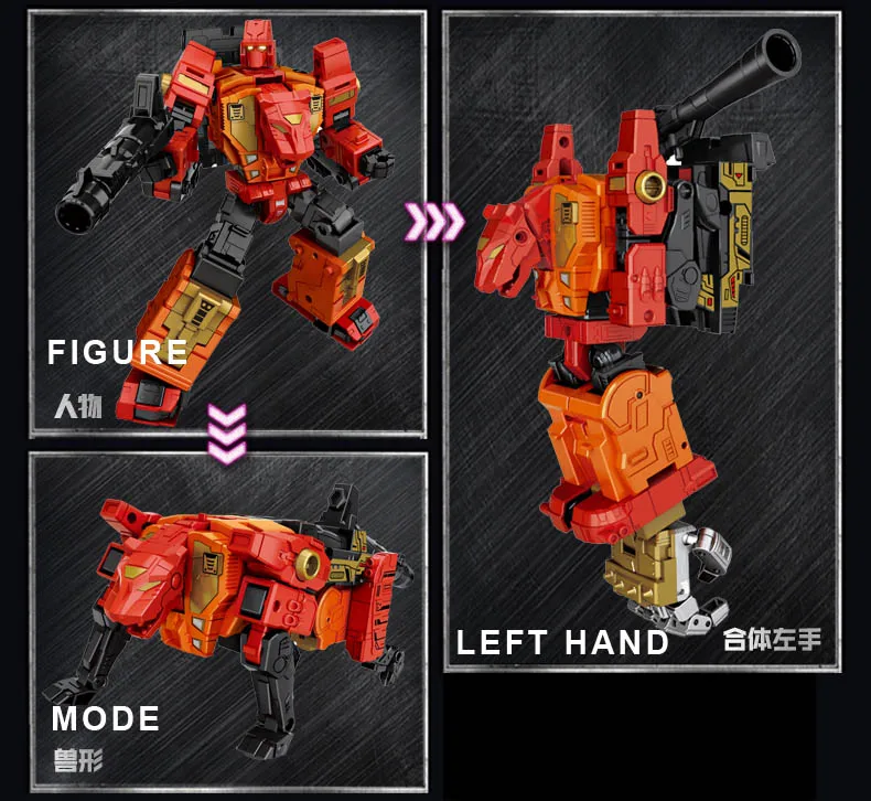 G1 трансформация predaking-5 в 1 Набор Divebomb Rampage хедстронг негабаритный режим войны Орел фигурка Робот Игрушки