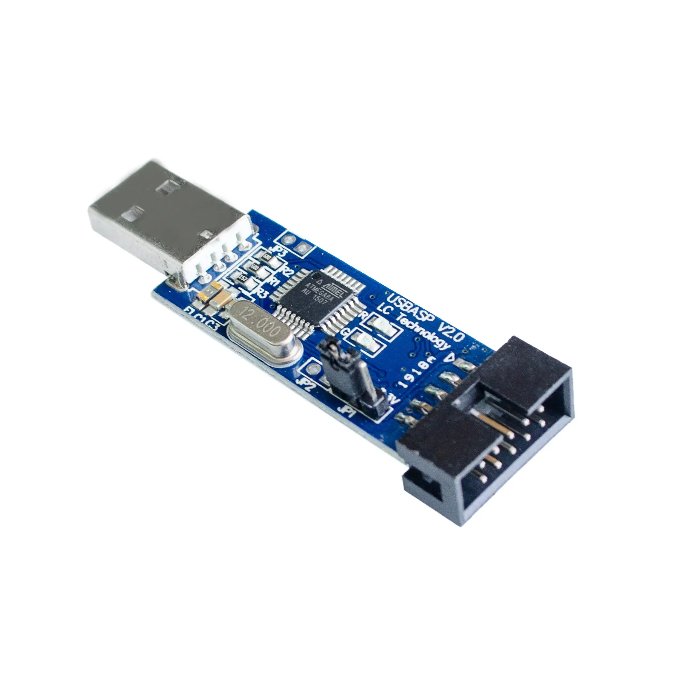 Программатор USBASP USBISP AVR USB ISP ASP ATMEGA8 ATMEGA128 поддержка Win7 64K | Электронные компоненты и