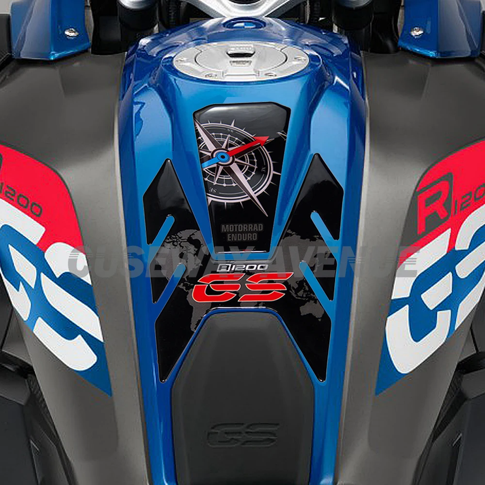 3D мотоциклетная накладка на топливный бак для BMW R1200GS R1200 GS Rallye LC 2013 2018 14 15 16 17