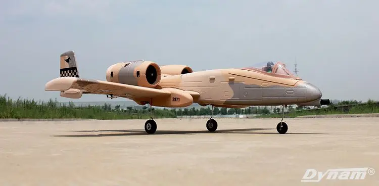 Dynam A10 Twin 64 мм EDF rc jet plane PNP и RTF высокомасштабированный Warthog Thunderbold II A10|rc plane|jet planerc |