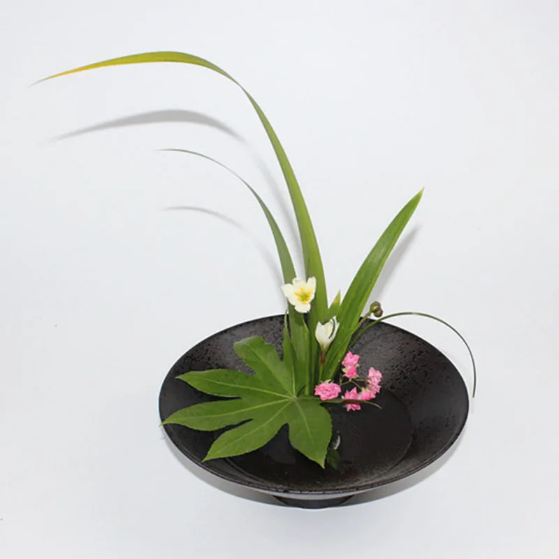 Zen Ikebana гидропонный цветочный горшок грубая керамика настольная Цветочная