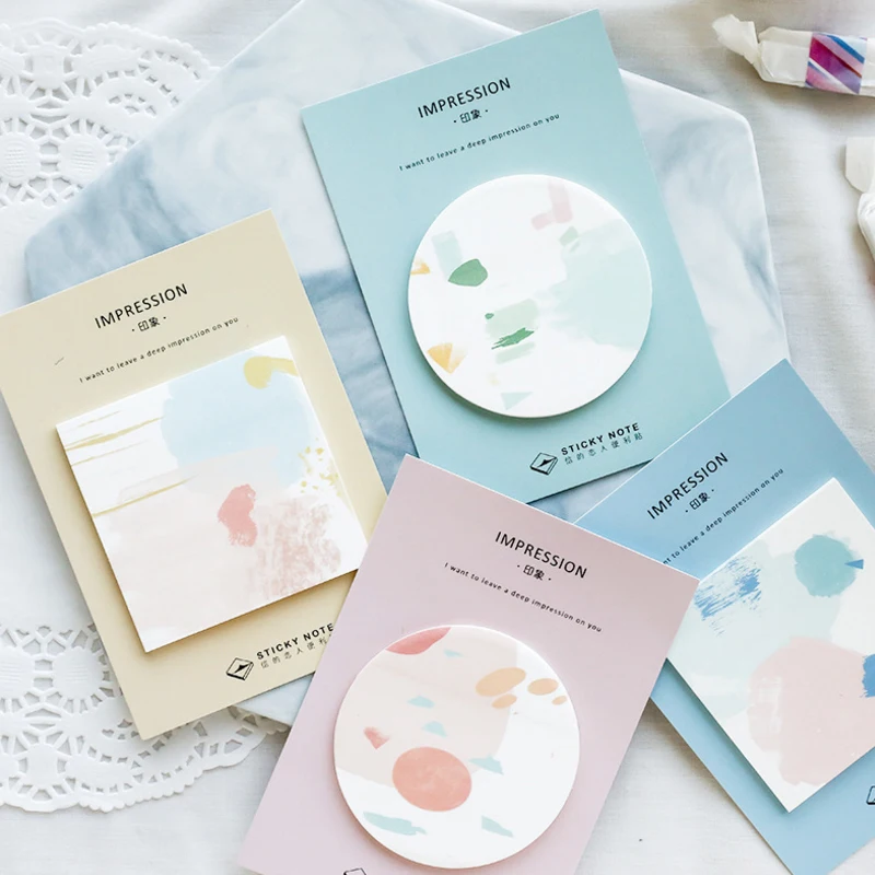 1 упак./лот элегантные для заметок на клейкой основе планировщик сообщение