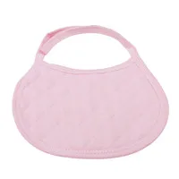 Pink Детские кружевные Слюнявчики; тканевые Слюнявчики для малышей; мягкие хлопковые Слюнявчики розового, синего, желтого цвета; аксессуары для кормления новорожденных девочек и мальчиков - Цвет: Pink