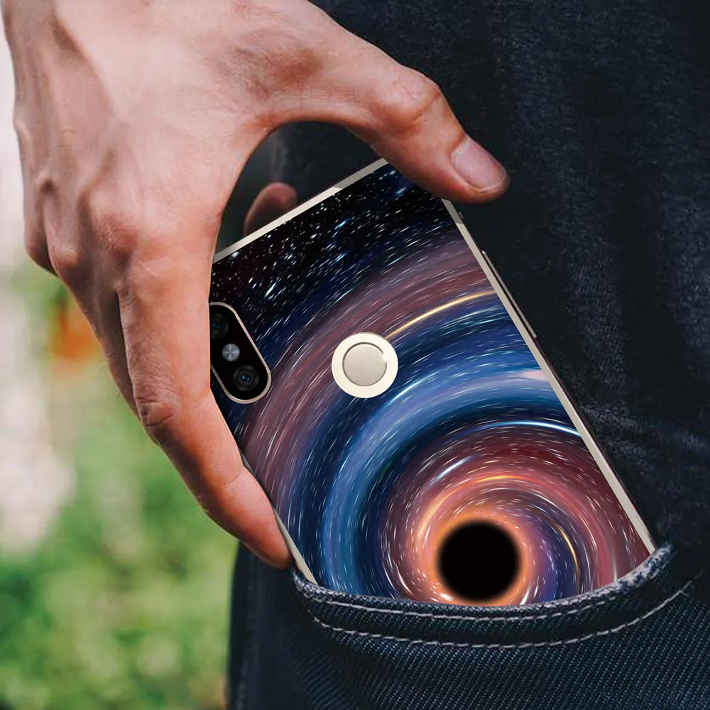 Чехол для телефона CASEIER с черным отверстием Xiaomi Mi 8 Lite A2 A1 крутой чехол Redmi 6A Note 7 5 6