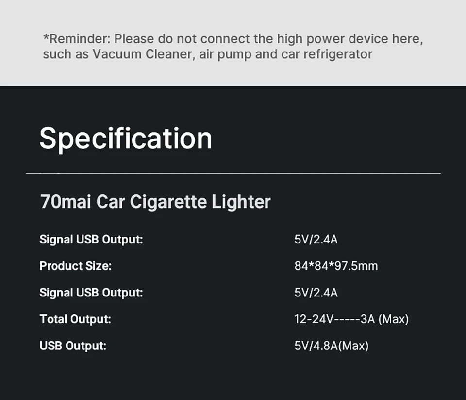 70mai розетка для автомобильного прикуривателя Pro 70mai USB Автомобильное зарядное устройство мульти Авто адаптер питания 70MAICar разветвитель для P30 для Mi9