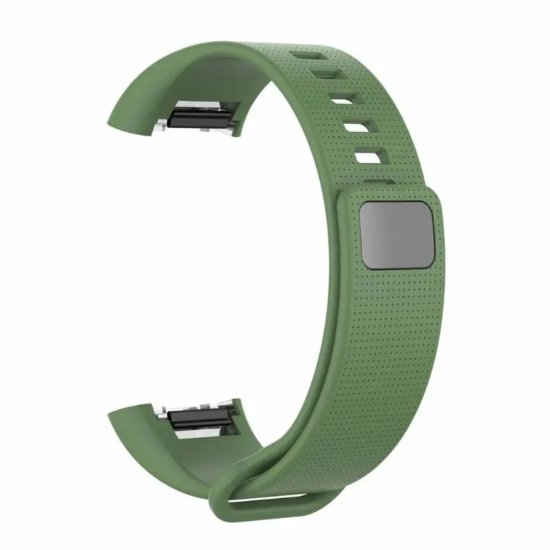 Силиконовый сменный ремешок на запястье для Xiaomi Huami Amazfit Cor A1702 английская версия Midong Band смарт-браслет - Цвет: Зеленый