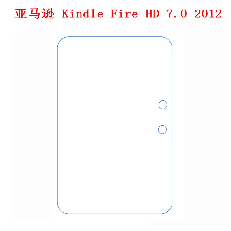 Ультрапрозрачная зеркальная защитная пленка для экрана Защитная Amazon Kindle Fire HD 7 2012
