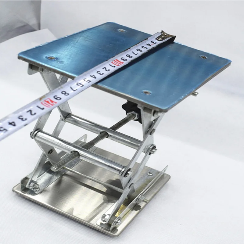 New Arrival Adjustable stainless steel Aluminum Oxide Laboratory Lab-Lift Lifting Platforms Lab Jack Scissor Stand Rack | Канцтовары для