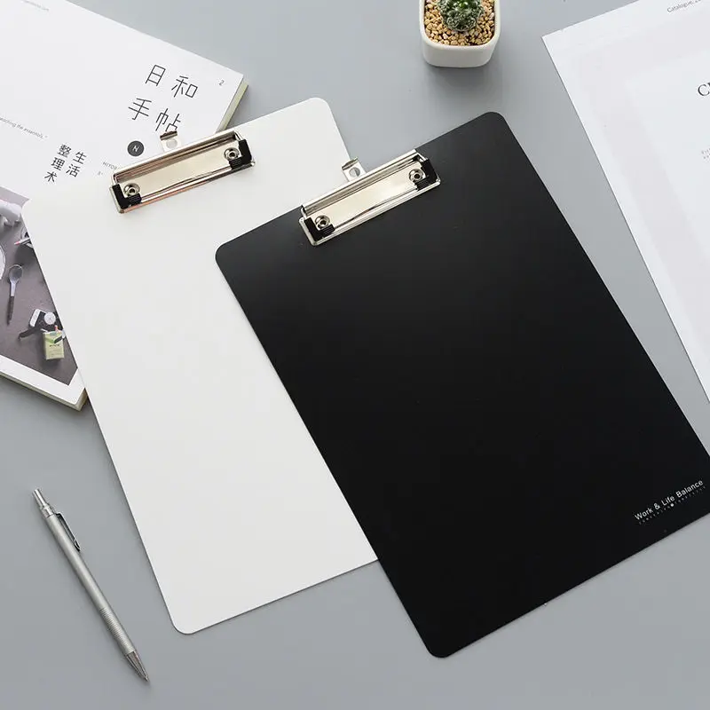 Coloffice Simple A4 folder board plywood writing board folder stationery supplies folder clip board clip office supplies 1Piece