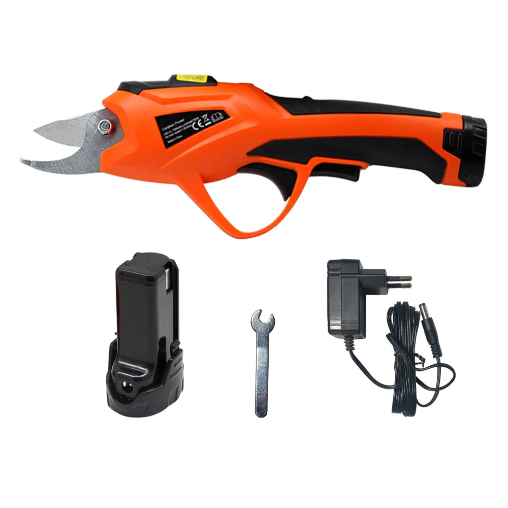 

RDDSPON Electric Pruning Shears 10mm 3.6V Li-ion Battery Suitable For Fruit Tree Branches Pruning Garden Pruning Shears ET1505