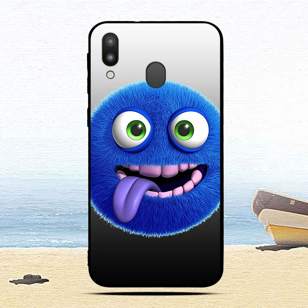 Чехол для samsung Galaxy M20 с кошкой из мультфильма, милый чехол для мобильного телефона, защитный чехол для samsung M 20, защитный чехол s Fundas - Цвет: 28