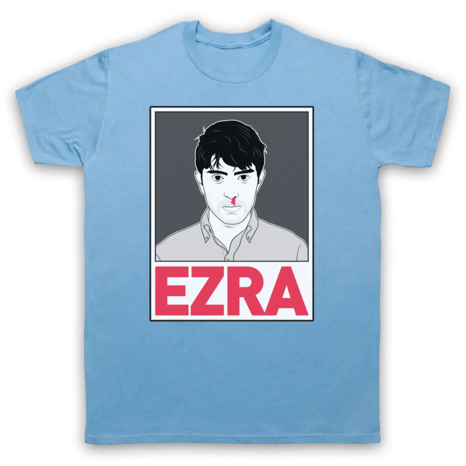 Для женщин футболка EZRA FURMAN в гарпуны неофициальный женская инди-группа | Женская