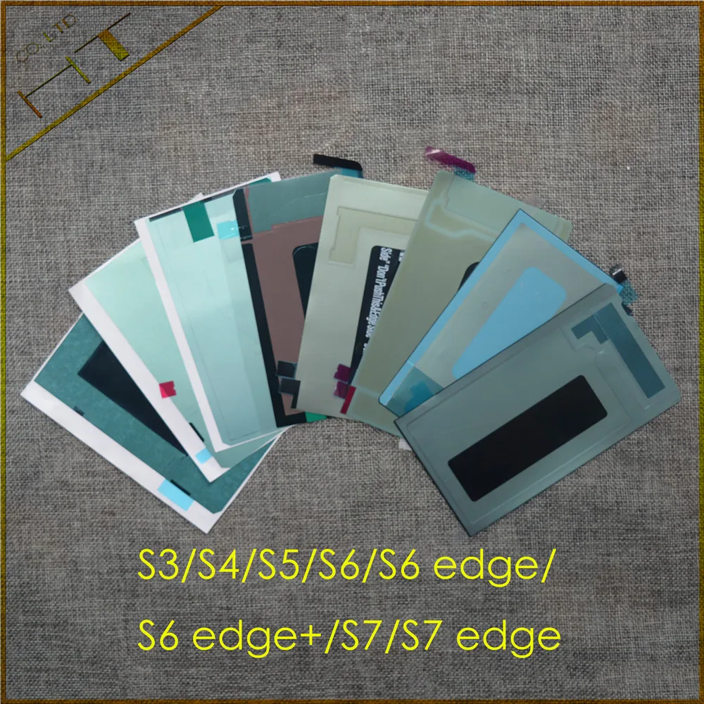 2 шт. запасная клейкая лента для Samsung Galaxy S3 S4 S5 S6 и edge + S7 | Мобильные телефоны