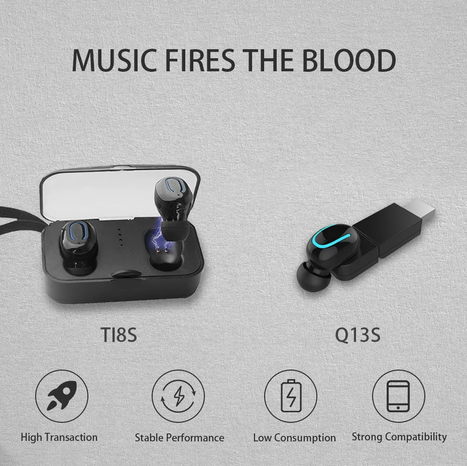 Беспроводные наушники Bluetooth 5,0, наушники с сенсорным управлением, настоящие наушники, мини водонепроницаемые наушники с зарядным устройством для телефонов