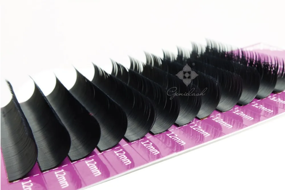 Genie 20pcs/lot All Sizes Mink Eyelash Extension Artificial Eyelash Fake False Eyelash
