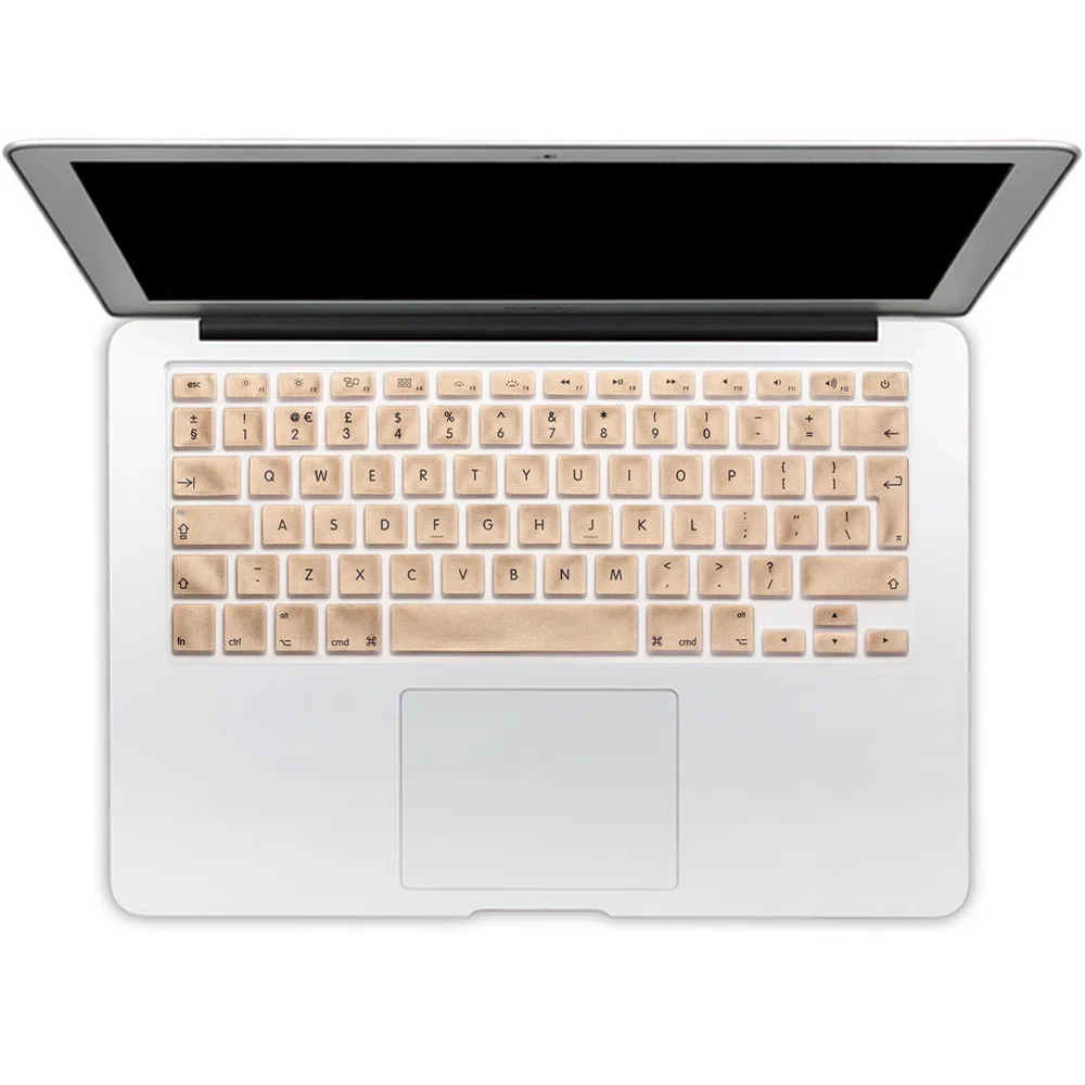Redlai силиконовый EU/британский английский чехол для клавиатуры для Macbook Pro retina 13 15 1" для mac book Air 13" клавиатура Flim наклейки