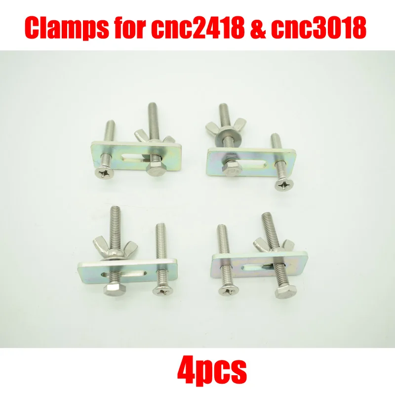 Cnc 2418 3018 зажимы 4 шт. ЧПУ Рабочий стол зажим гравер резьба машина крепление