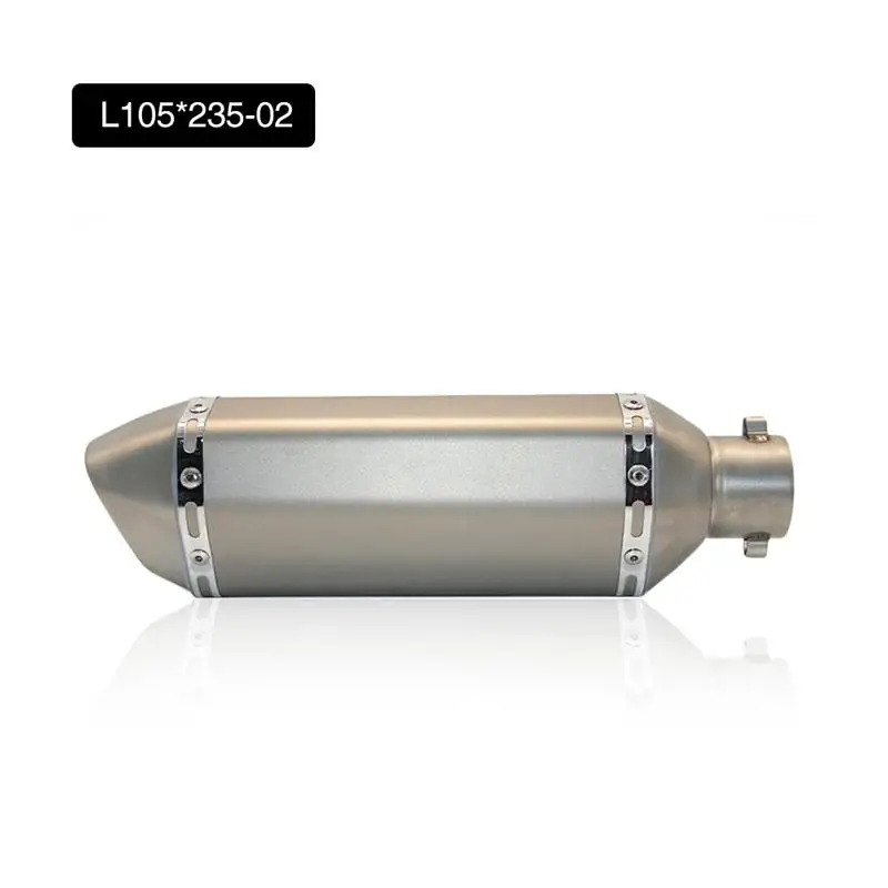 235-02 Alconstar-51 мм модифицированный мотоцикл Akrapovic глушитель выхлопной трубы Escape Moto Dirt Bike GSR 600 MSX 125 TRK 502 SV650 Scrambler - Цвет: 235-02
