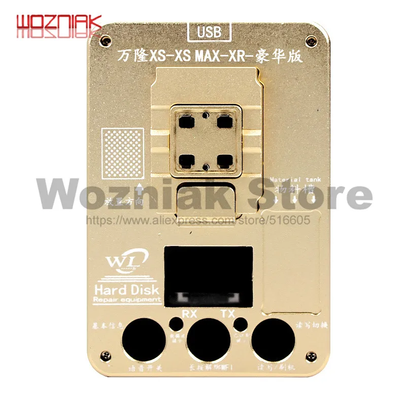 Программатор WL для XR/Xs Max NAND новейший программатор микросхем жесткого диска