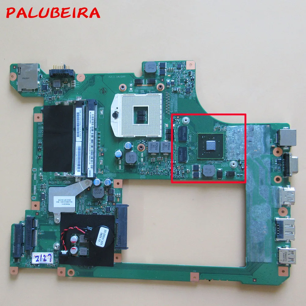 Высококачественная материнская плата PALUBEIRA для lenovo B560, материнская плата для ноутбука 48.4JW06.011, протестированная на, полностью работает