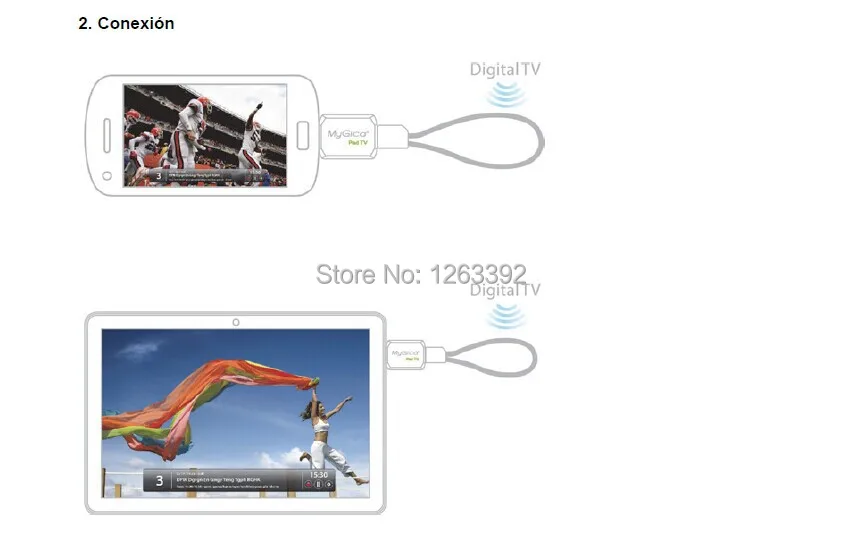 Isdb t приемник Geniatech MyGica Pad ТВ тюнер Смотреть ISDB-T или DVB-T на Android телефон/Pad PT230 usb тв тюнер