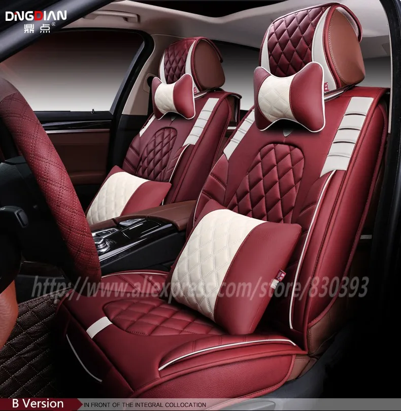 3D Стильный чехол для сиденья автомобиля для Volkswagen Beetle CC Eos Golf Jetta Passat Tiguan Touareg sharan, волокнистая кожа