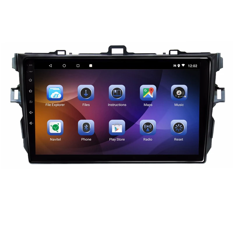 8 ядерный 4G ram Android автомобильный DVD для Toyota Corolla 2007 2008 2009 2010 2011 Автомобильный Радио gps головное устройство магнитофон навигация wifi
