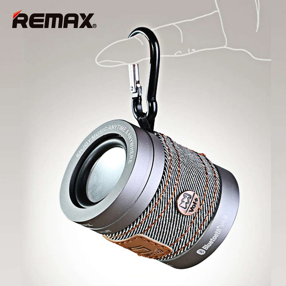 Оригинальный REMAX Динамик bluetooth мини Портативный беспроводной ковбойские Стиль