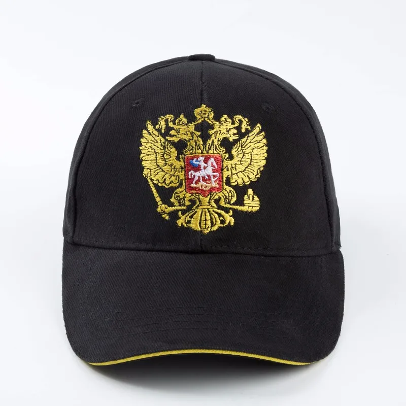 Высококачественная уличная бейсбольная Кепка с вышивкой герб России, модная Спортивная Кепка для папы для мужчин и женщин, кепка патриота
