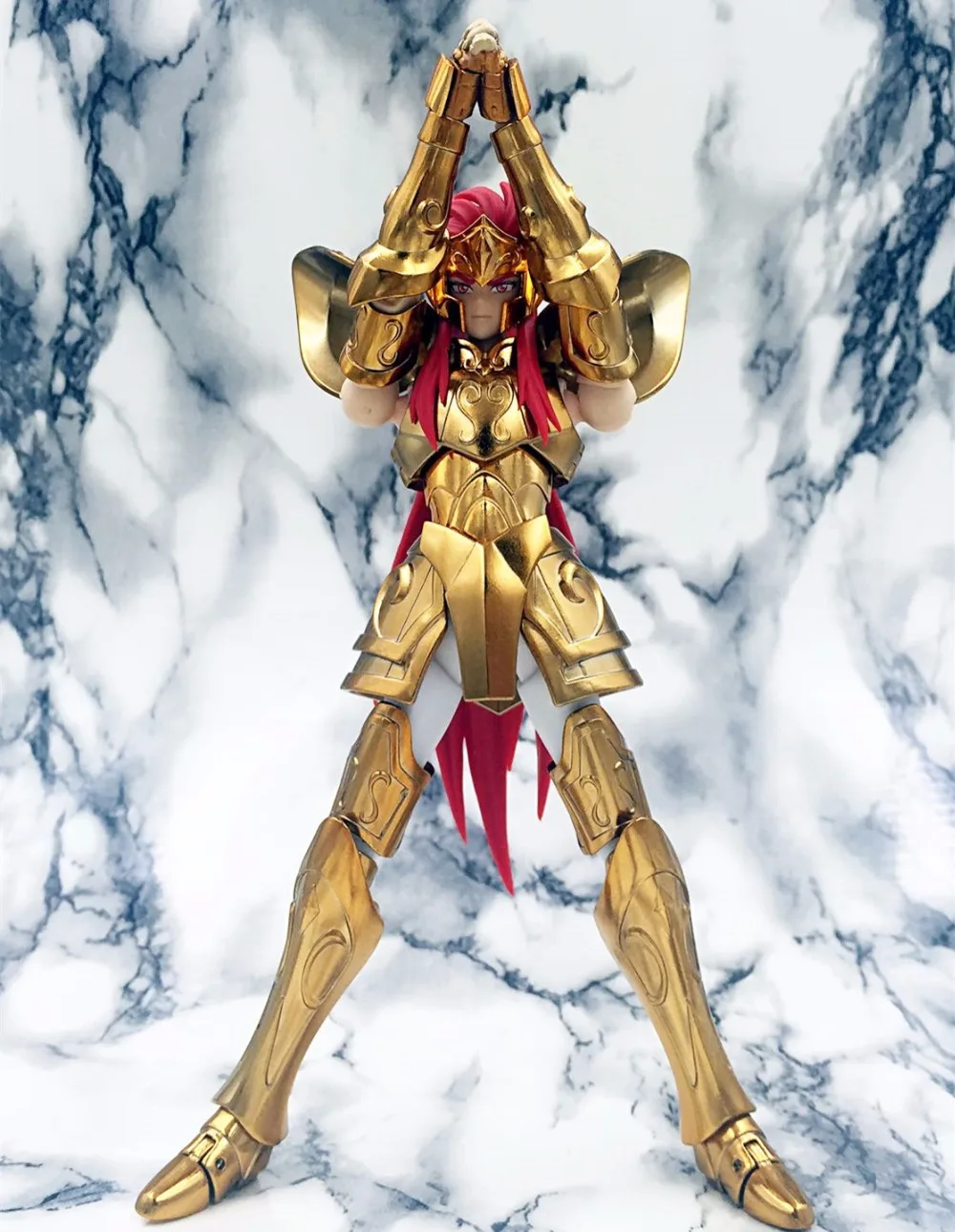 Mc металла клуб Saint Seiya Ткань Миф EX золото Водолей Камю модель металлическая ткань oce edition