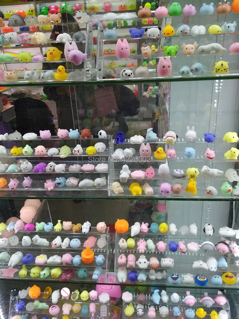 30 шт. мягкие выдавливающие игрушки Mochi Cat Squichy антистресс Забавные игрушки Kawaii животные набор антистресс забавные игрушки для детей