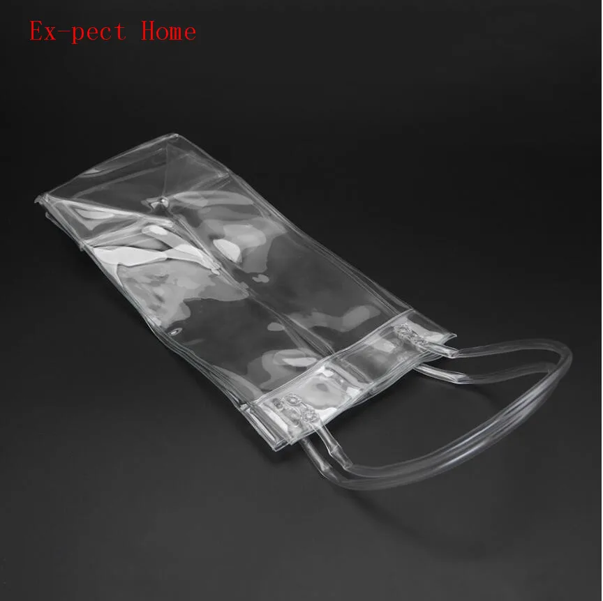 100 шт. ПВХ для вина пива шампанского напиток охладитель мешок бутылки льда