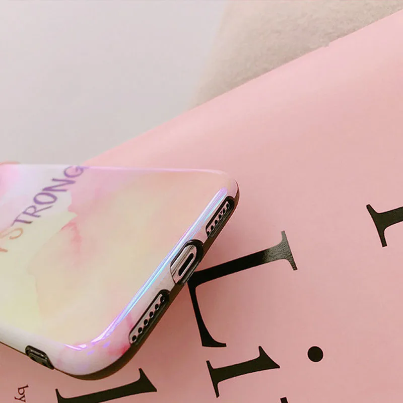 Литературные акварельные буквы appex IPhone6plus/8/6s/7 plus анти-осенний корпус мобильного
