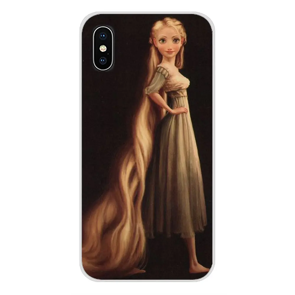 Аксессуары Рапунцель чехлы для телефонов Huawei G7 G8 P7 P8 P9 P10 P20 P30 Lite Mini Pro P Smart Plus 2017 2018