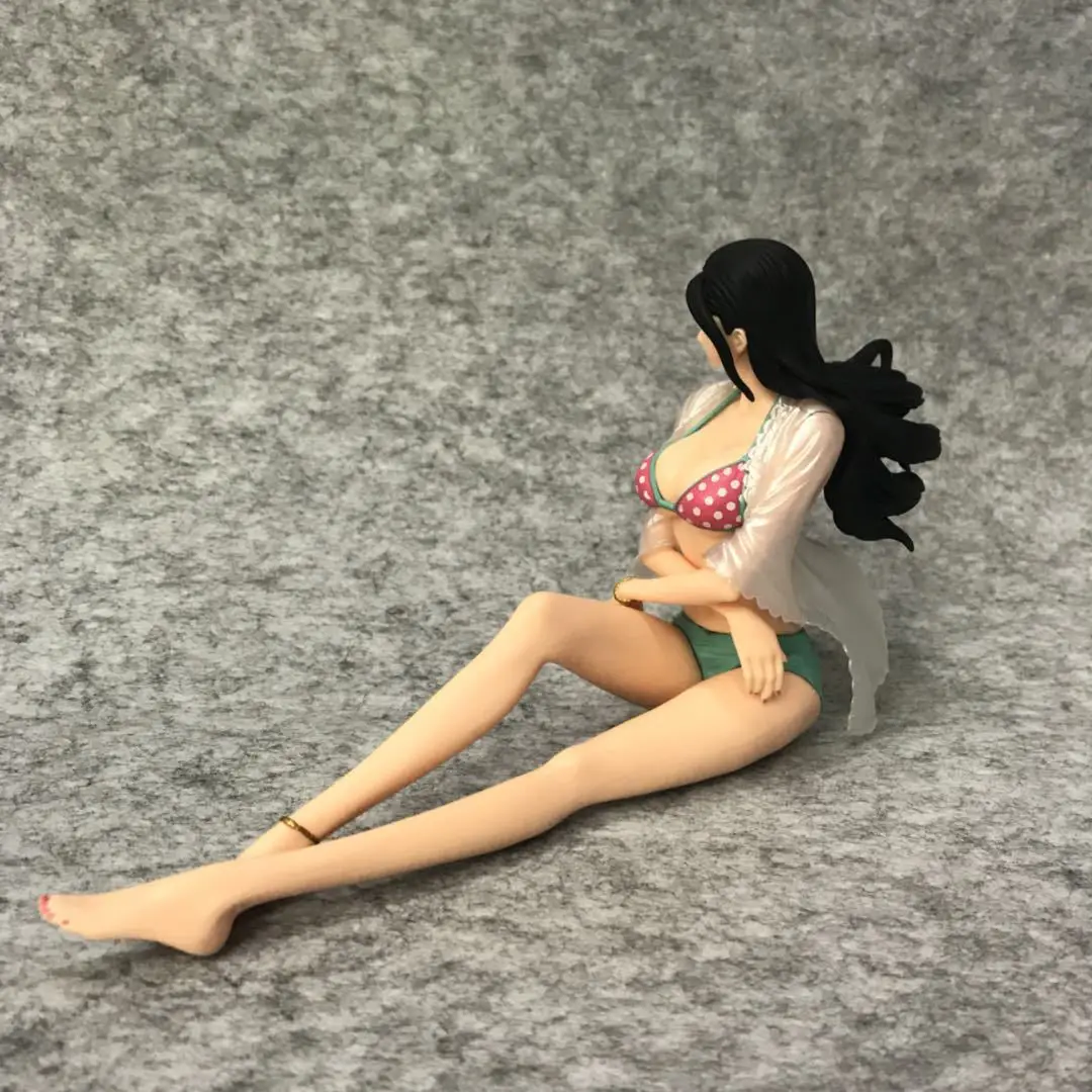11CM Japanese anime figure one piece Robin swimsuit sitting ver action collectible model toys for boys | Игрушки и хобби