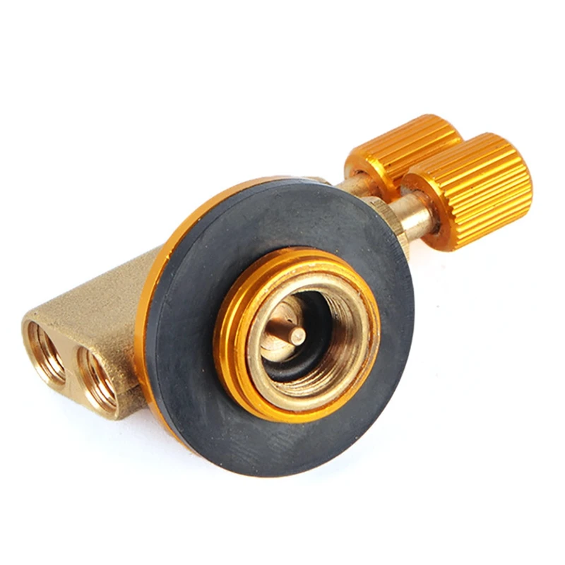 Многоразовый адаптер для газовых наружных клапанов Универсальный двойной