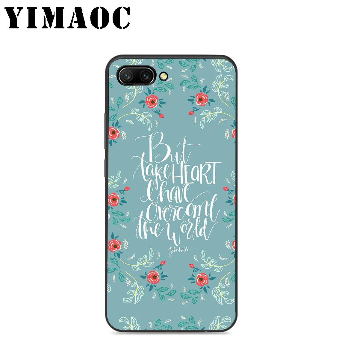 YIMAOC Иисус Христос христианский силиконовый чехол для huawei Honor Коврики 10 P20 P10 P9 P8 P