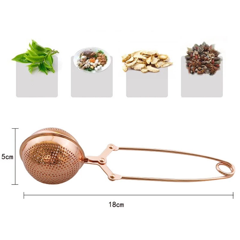 Сетчатый фильтр для чайного пакета многоразовый металлический ситечко из