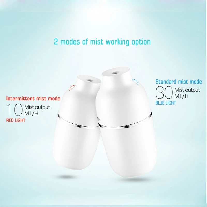 USB увлажнитель воздуха для автомобиля дома портативный мини с двойным режимом|car