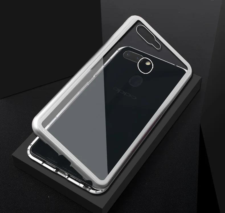 Goyce Магнитный Адсорбция дело для OPPO R15 Стандартный мечта Алюминий металлический