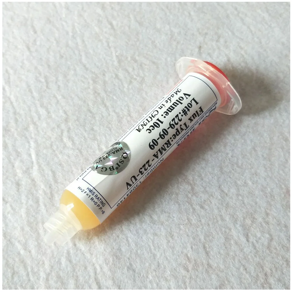 5 шт. DIY паяльной пасты нечистое припоя 10cc флюсовая паста RMA223 RMA-223 RMA-223-UV для