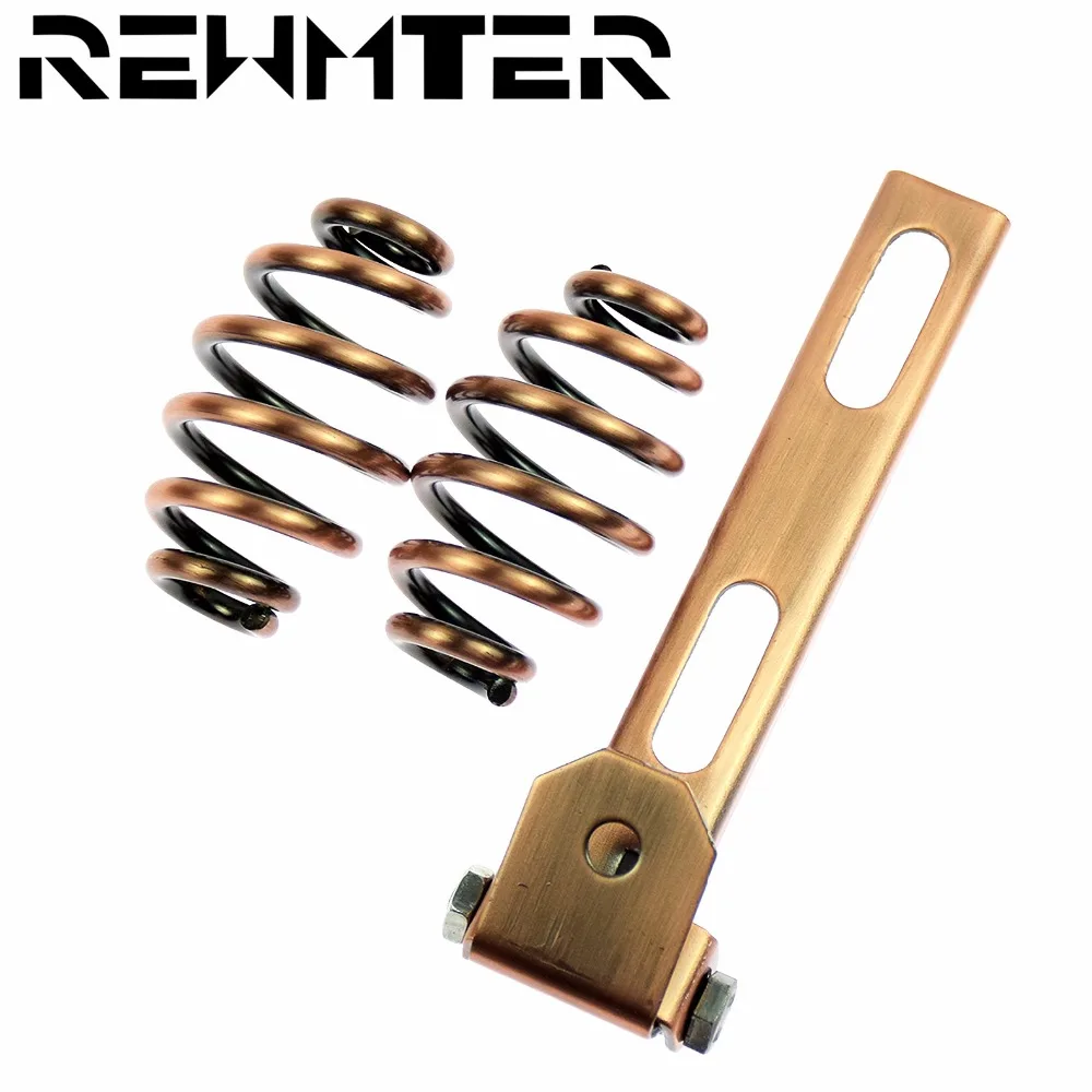 

Motorcycle Steel Solo Seat Spring Swivel Bracket Mounting Hardware For Harley Sportster XL883 1200 48 72 For Honda