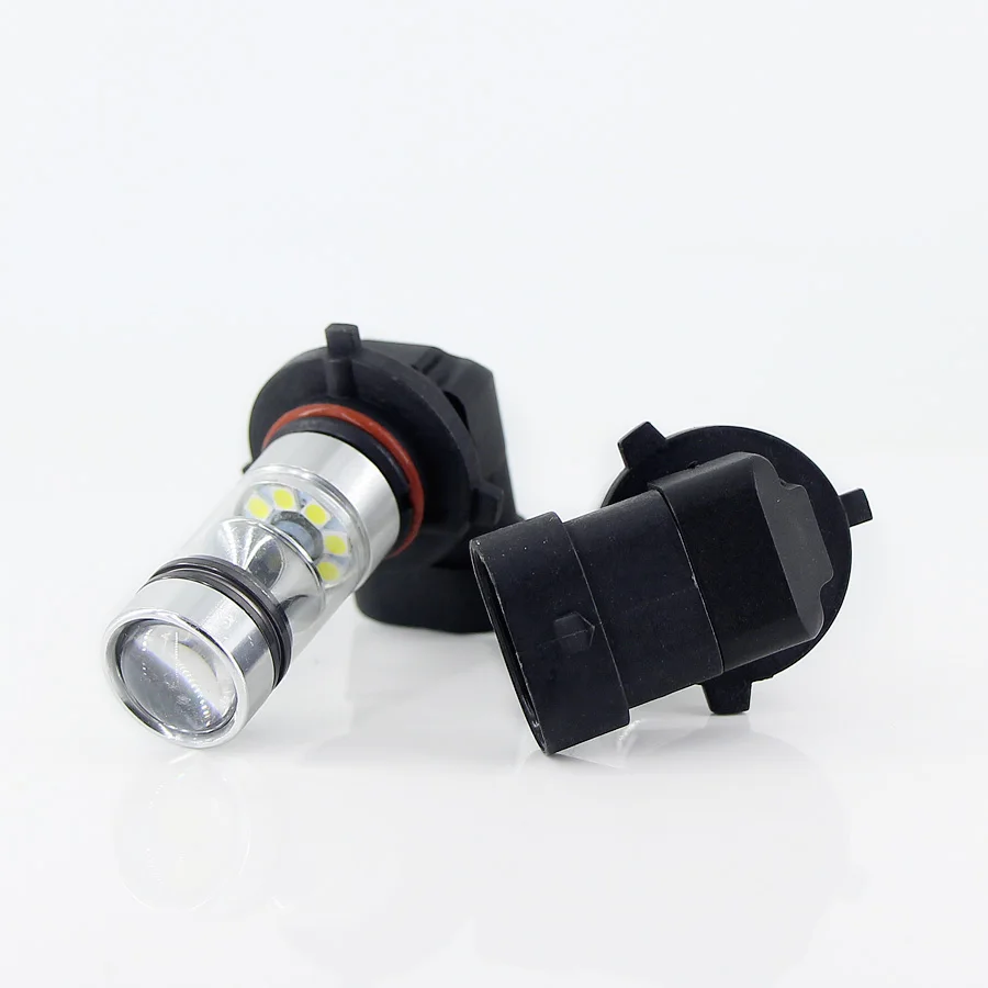 9005 HB3 Пара H11 led H8 противотуманные фары 9005 Автомобильные 9006 дневные лампы для Jeep H16 Противотуманные фары PY24W поворотник PSX24W дальнего света H10 для VW P13W - Испускаемый цвет: 9005 HB3