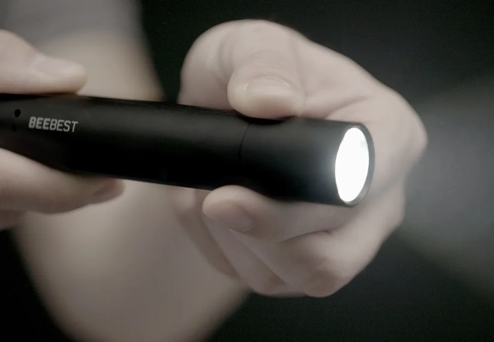 Xiaomi BEEBEST блики зум-светильник Cree лампа шарик 1000LM плавный зум 6 Режим тип-c портативный EDC и магнитный задний/Велосипедный светильник