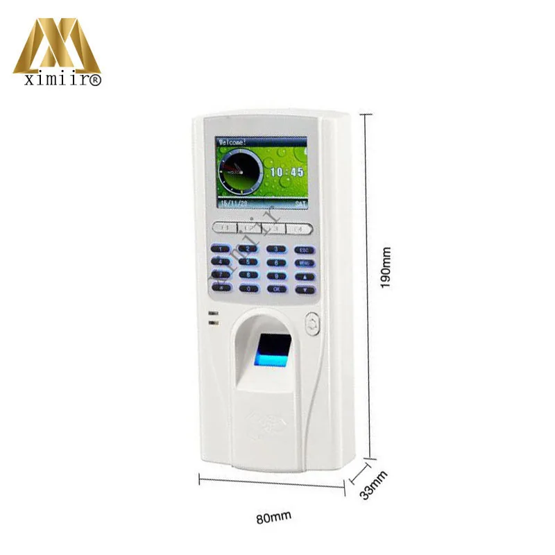 

XM33 Biometric Fingerprint Access Controller With 125KHZ RFID Card Reader TCP/IP Fingerprint Time Attendance Free Shipping