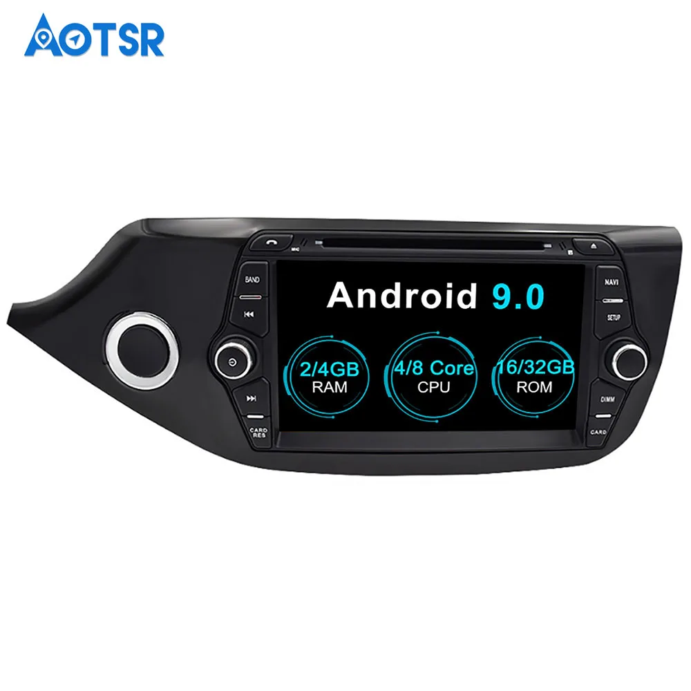

Aotsr Android 9.0 GPS navigation Car DVD Player For KIA CEED 2013-2016 multimedia 2 din radio recorder wifi 4GB+32GB 2GB+16GB