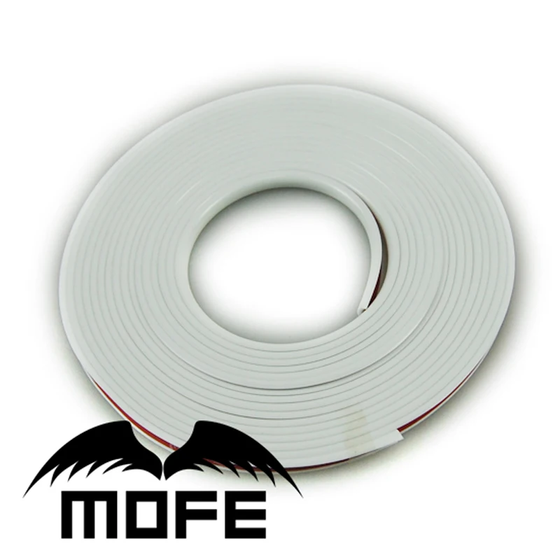 8 м Универсальный ободок резиновый протектор обода колеса до 22 &quotБелый |