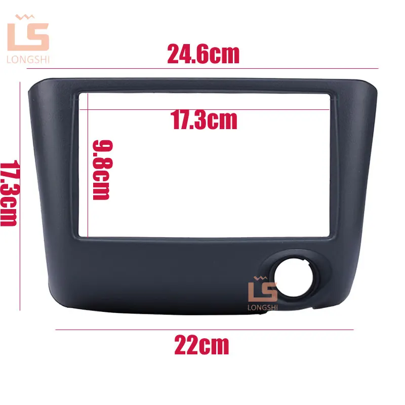 173*98 мм двойной Дин радио фасции для 1999-2005 Toyota Vitz Yaris, echo 2DIN монтажная рамка Dash CD DVD плеер панель, 2 Din