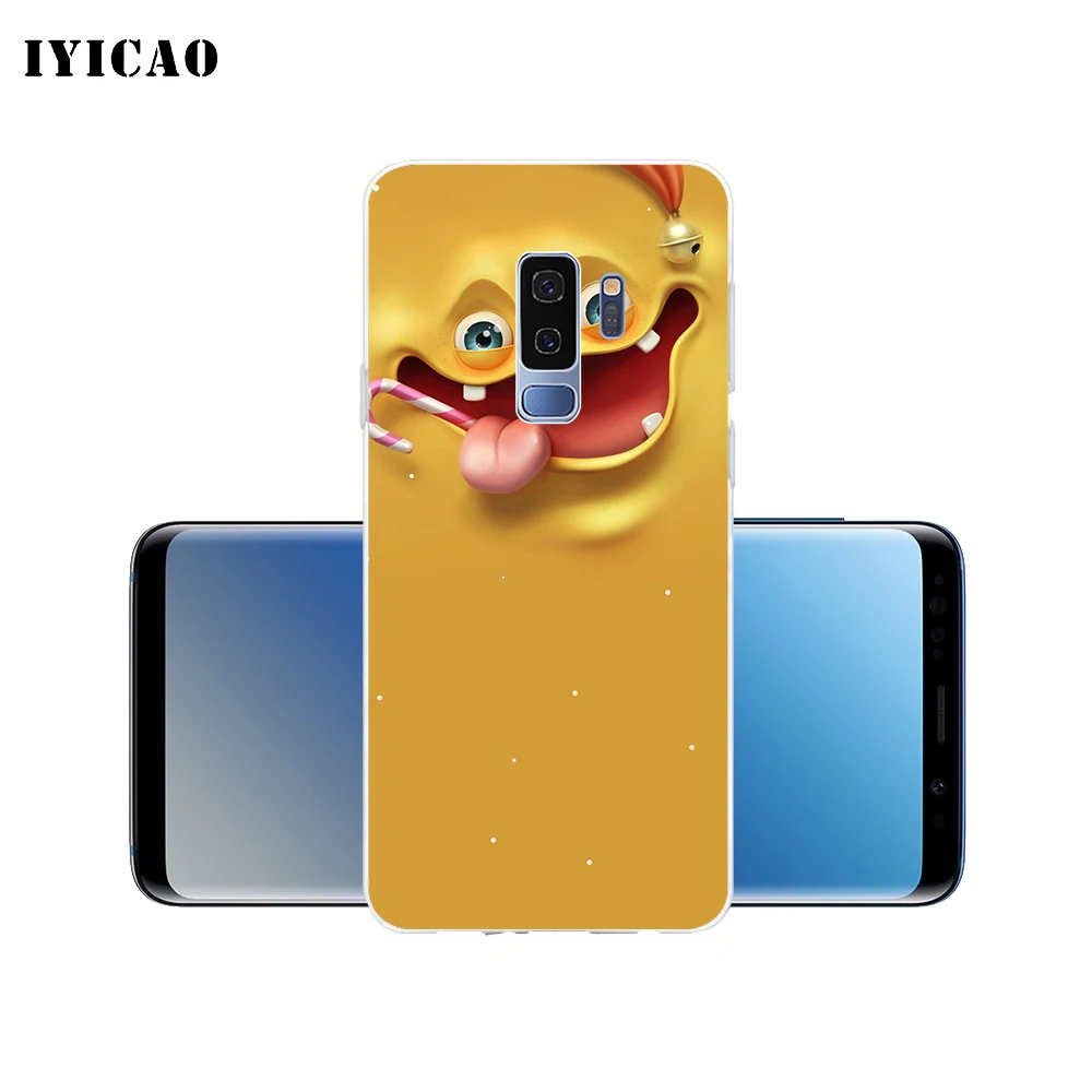 IYICAO милый 3D Мягкий силиконовый чехол для телефона Samsung Galaxy S10e S10 S9 S8 Plus S7 Edge TPU |